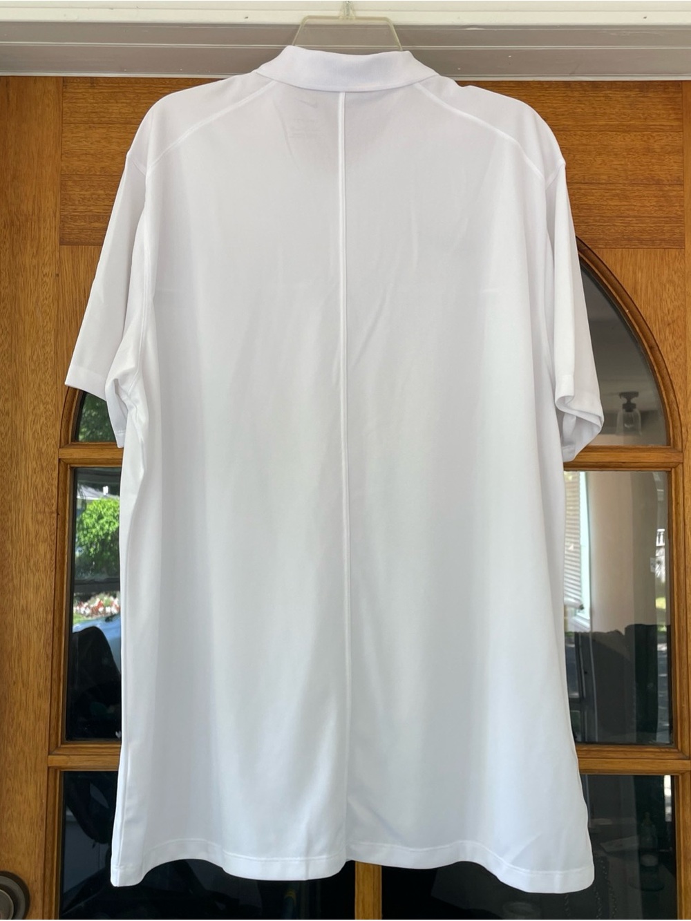 ❌❌❌ SOLD Nike Dri Fit Men’s White DePaul University Blue Demons Polo Size XL - Picture 4 of 4